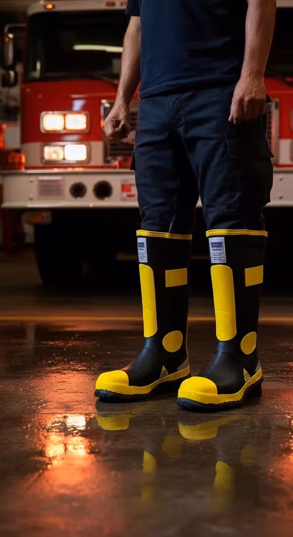 Bota HAZMAT antiestática ESD