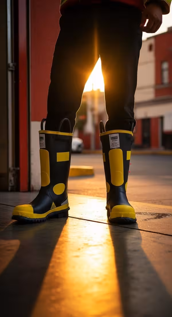 Entrenamiento con botas estructurales
