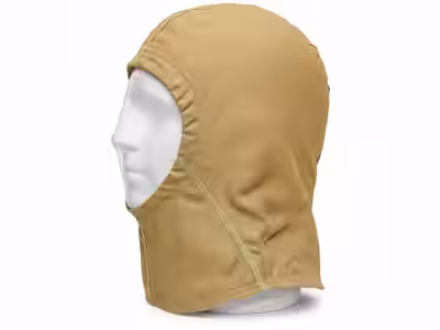 Capucha Nomex® vista lateral en maniquí profesional