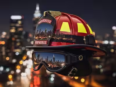 Casco Estructural NFPA 1970 — Material Compuesto Reforzado - Casco estructural NFPA 1970 certificado para bombero