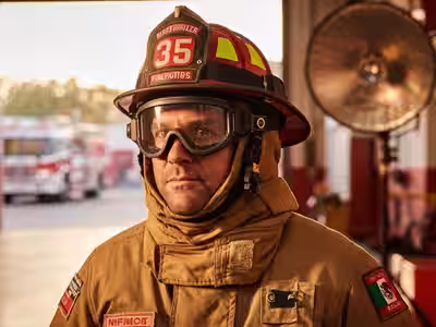 Casco HAZMAT — Visor Antisalpicadura de Cara Completa - Casco HAZMAT químico certificado NFPA 1994