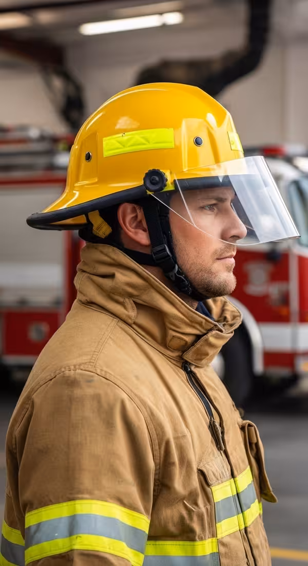 Casco forestal NFPA 1950 termoplástico