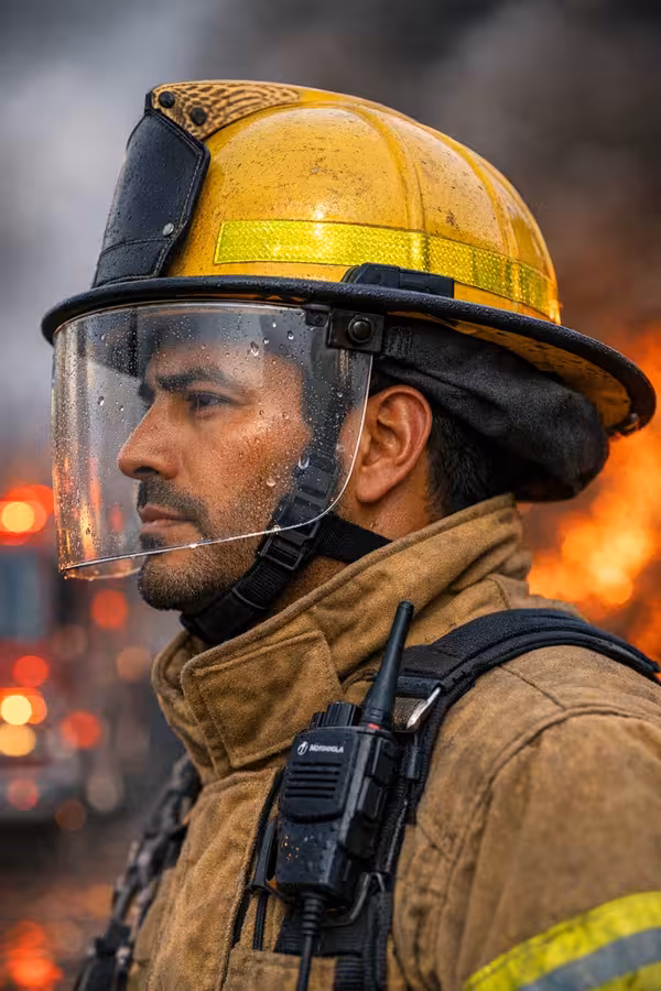 Casco HAZMAT shell químico