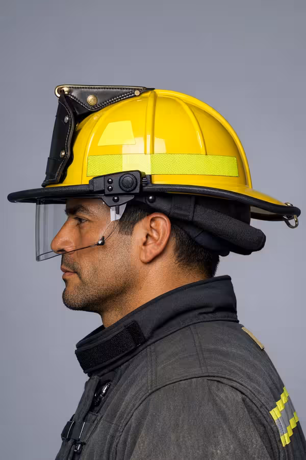 Casco Termoplástico — EPP certificado NFPA para bomberos México