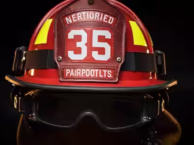 Casco Brigada Industrial — Compatible con SCBA Industrial - Casco brigada industrial NOM-115-STPS certificado