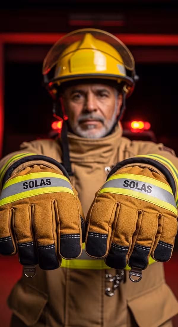 Guantes de neopreno HAZMAT NFPA 1991