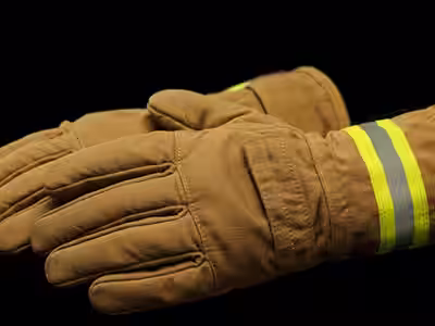 Guantes Estructurales NFPA 1970 — Cuero Vaqueta Curtida al Cromo - Guantes estructurales NFPA 1970 sistema 3 capas certificados