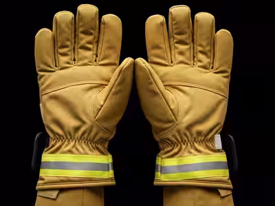 Guantes HAZMAT NFPA 1991 — Neopreno de Amplio Espectro - Guantes HAZMAT NFPA 1991 certificados con permeación ASTM F739