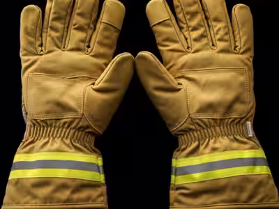 Guantes de Rescate NFPA 1951 — Anticorte HPPE 800 dtex EN 388 Nivel F - Guantes de rescate técnico NFPA 1951 certificados con anticorte EN 388