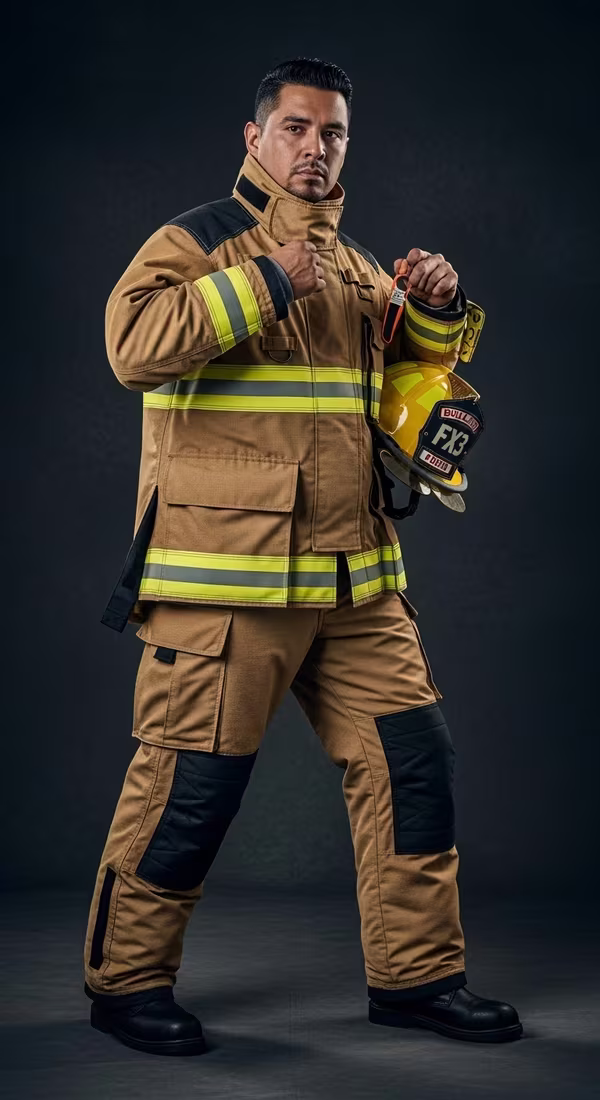 Traje estructural bombero certificado