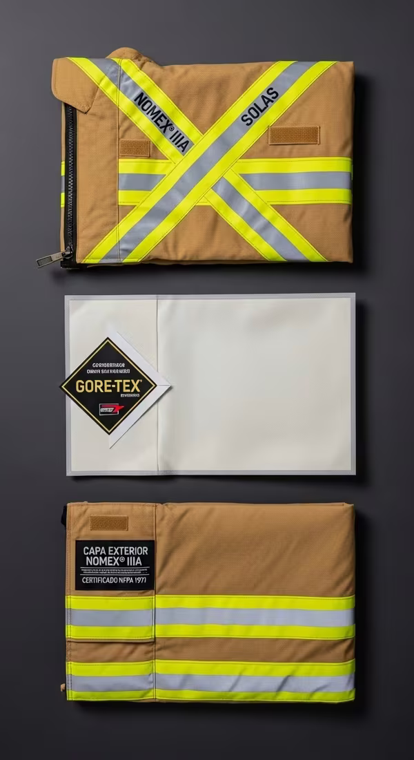 Traje Hazmat Encapsulamiento