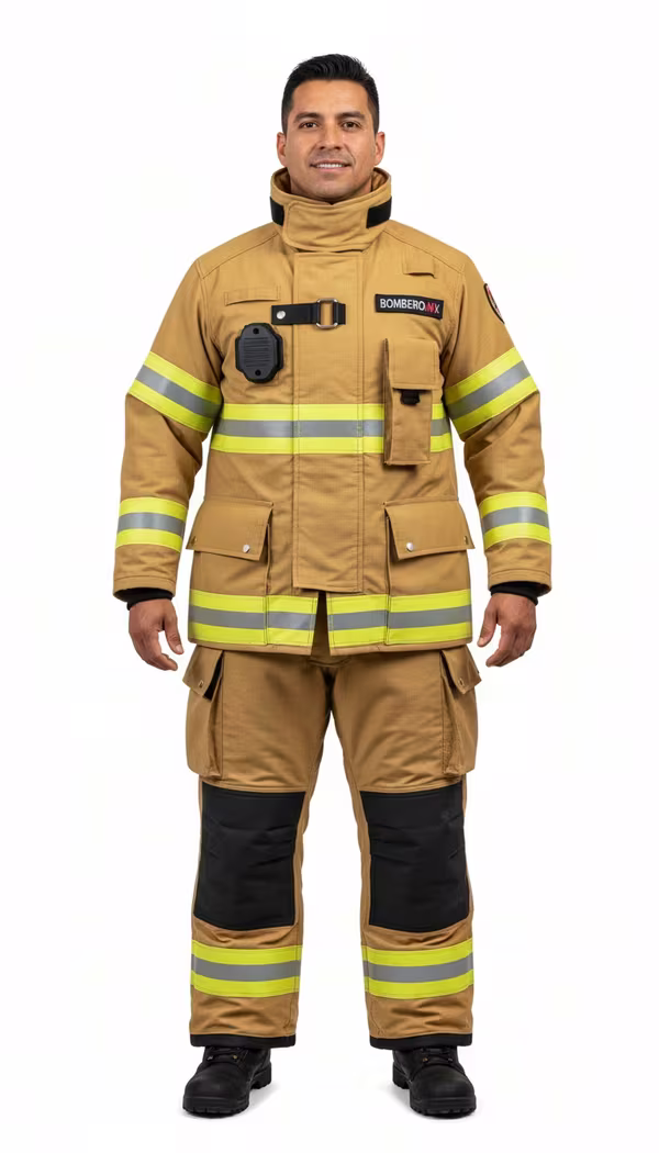 Traje estructural bombero certificado