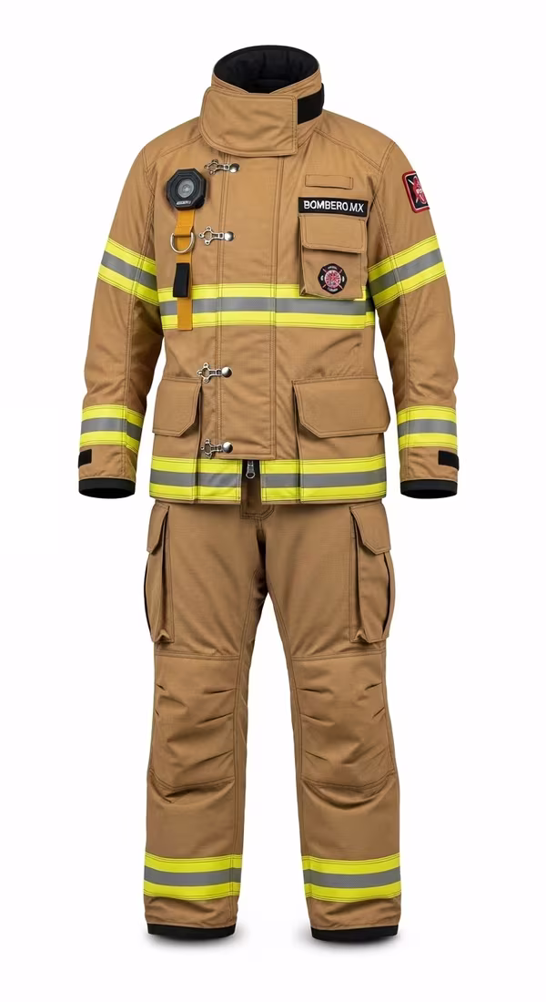 Traje bombero estructural completo sin modelo