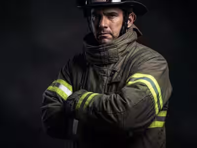 Traje ARFF — Resistencia a Radiación Térmica Hasta 1,000 °C - Traje ARFF aeroportuario certificado NFPA EN ICAO