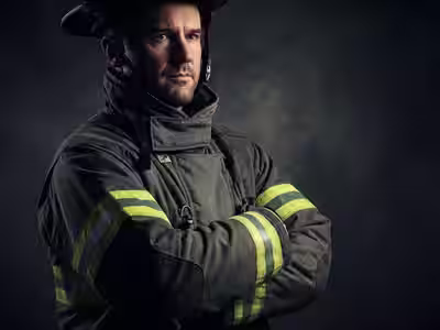 Traje de Aproximación — Capa Aluminizada Alta Reflectividad - Traje de aproximación alta temperatura certificado
